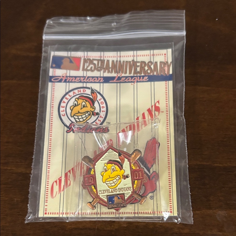 Cleveland Indians 125th Anniversary Pin